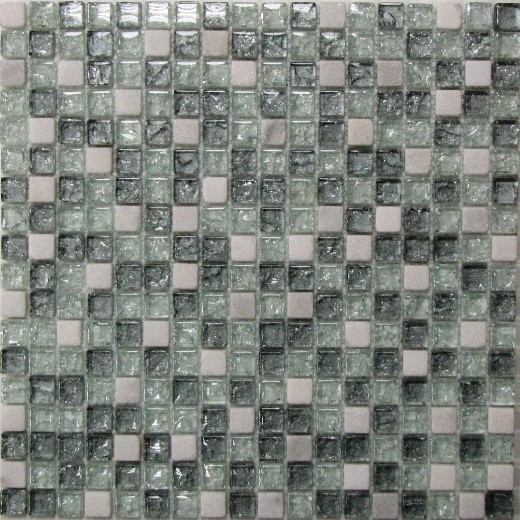 Стеклянная с камнем мозаика Bonaparte Glass Stone 11 (сетка 30Х30Х0.8 см) Стеклянная с камнем мозаика Bonaparte Glass Stone 11 (сетка 30Х30Х0.8 см)